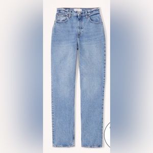 A&F 90s Straight Jeans NWT